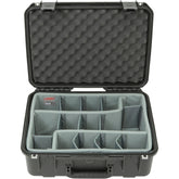 SKB iSeries 1813-7 Case with Think Tank-Designed Photo Dividers & Lid Foam (Black)